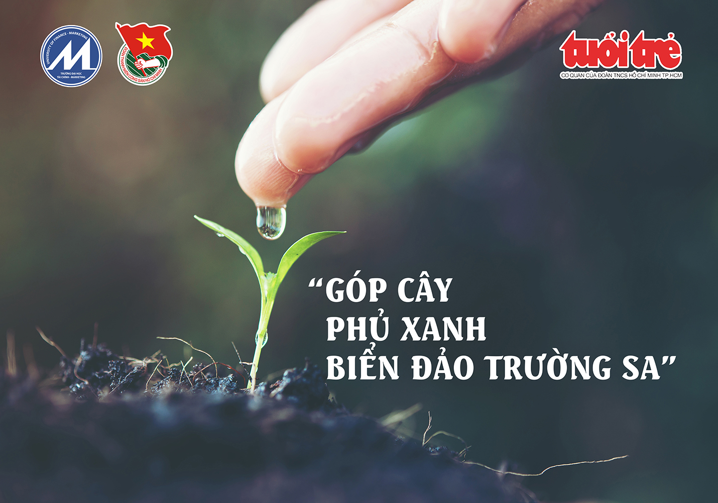 Hoạt động quyên góp cây xanh khôi phục mảng xanh Quần đảo Trường Sa